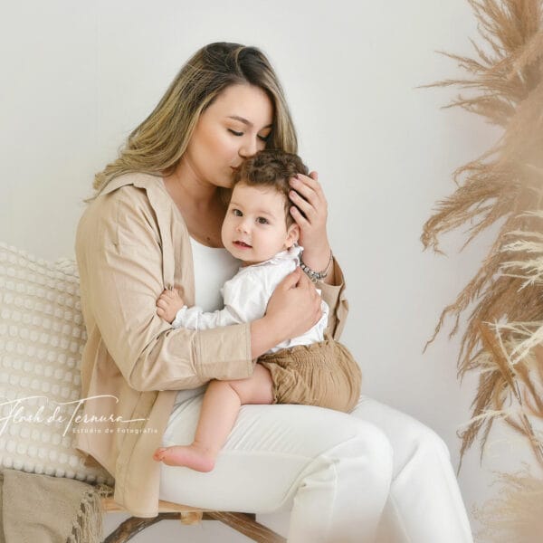 Mãe e bebé Mini Sessão dia da Mãe
