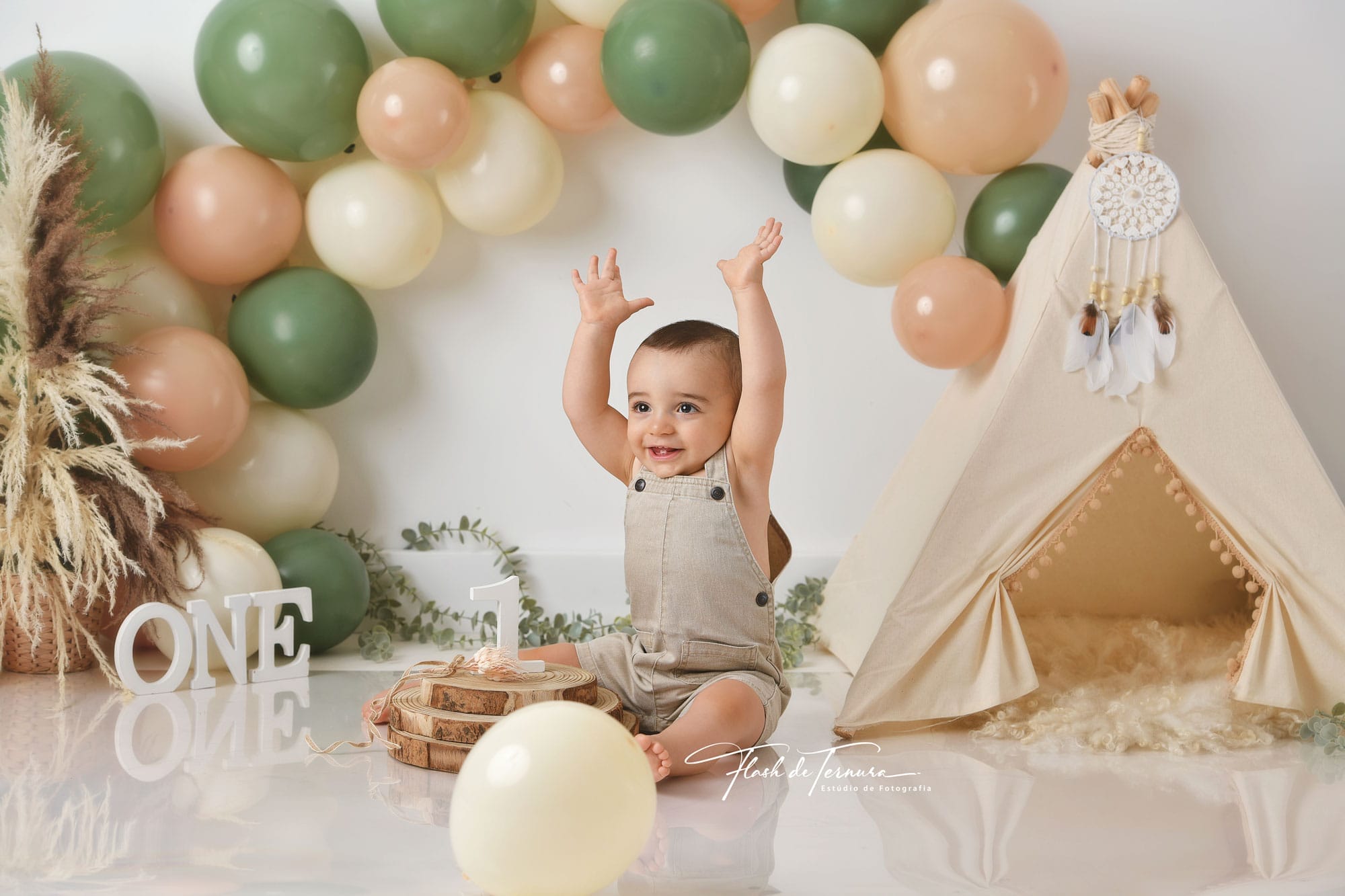 sessão de fotos 1º aniversário