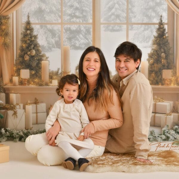 Sessão de fotos família Natal 2025