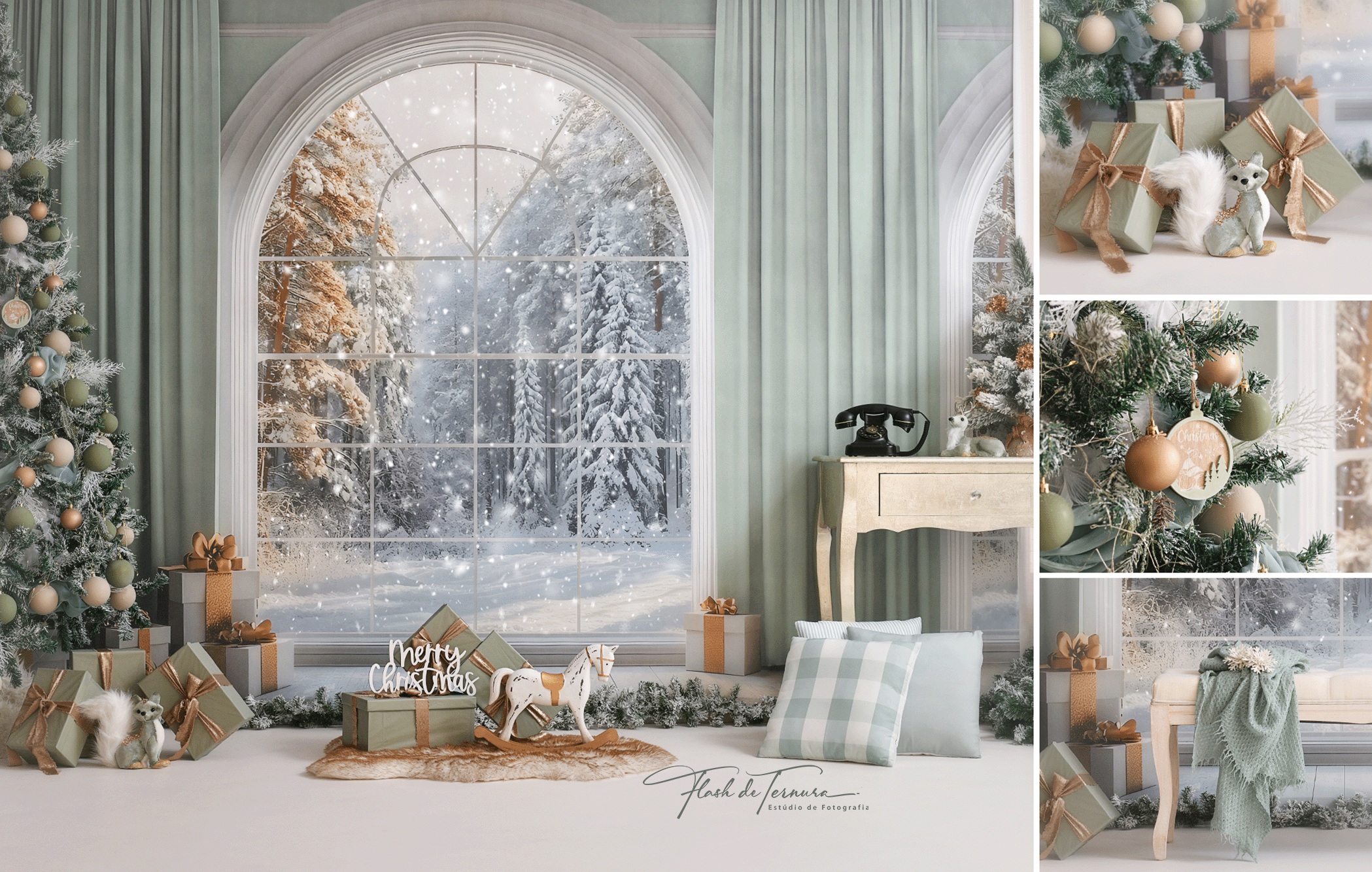 Flash de Ternura - Estúdio Fotográfica Sessões Natal em Família 2025 - Lisboa Cascais Odivelas