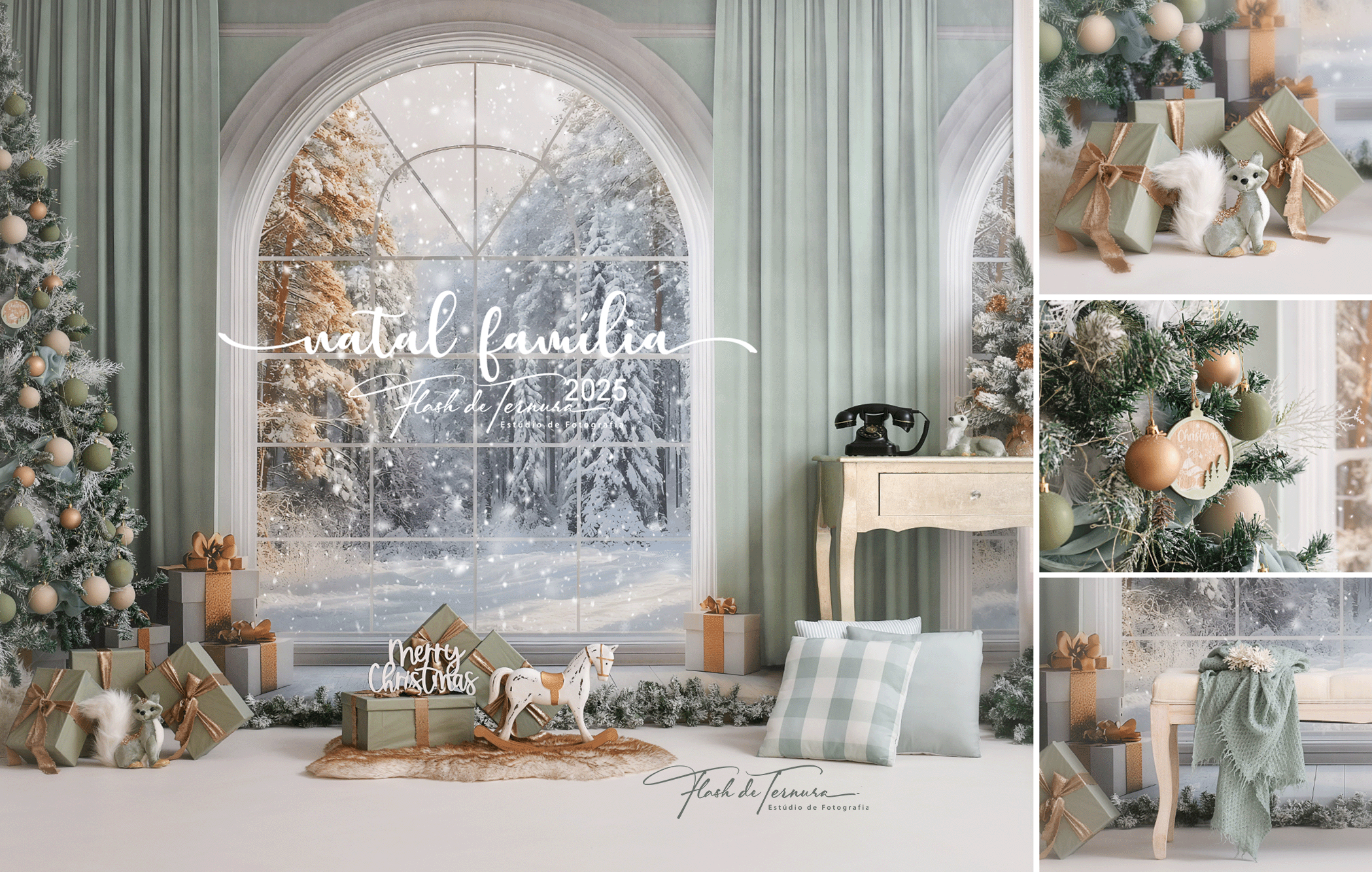 Sessões de Natal em Família