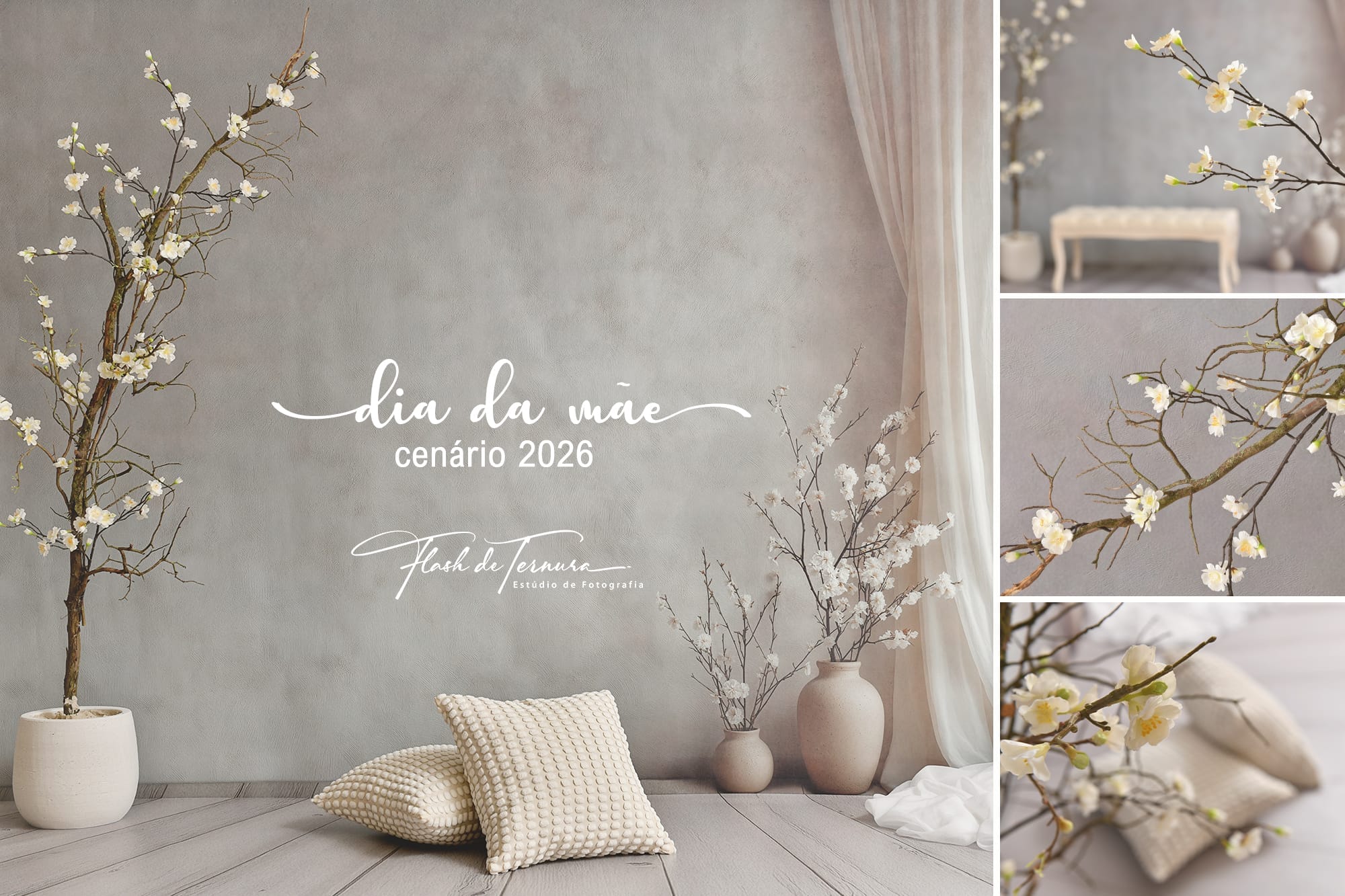 Sessões fotográficas Dia da Mãe 2026